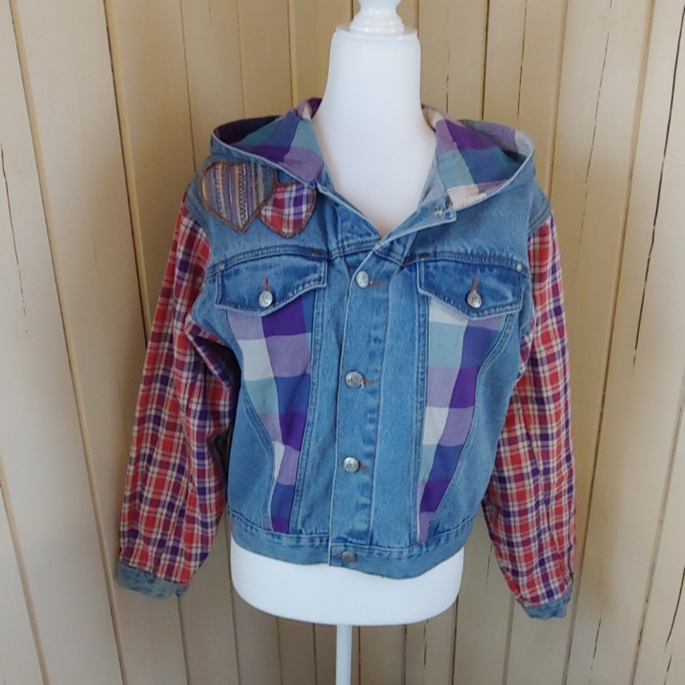 Vintage 1980's No! Jeans Blue Jean Jacket